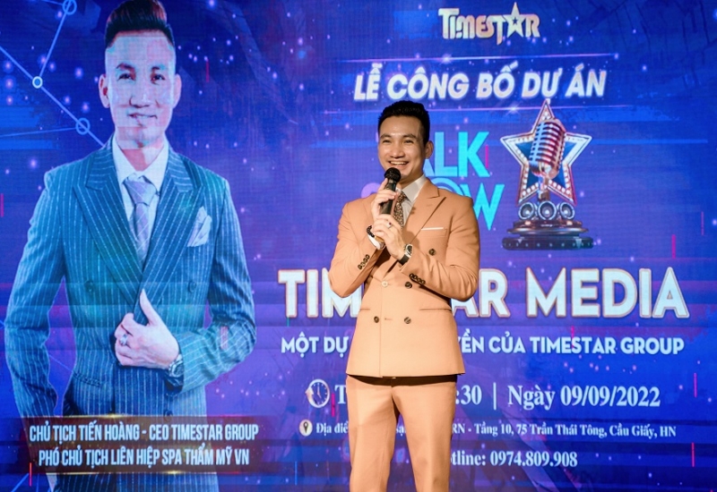 Sự kiện công bố Dự án Talkshow ''Thành công không giới hạn'' của Timestar Media thành công rực rỡ, đánh dấu bước tiến quan trọng trong sự phát triển mới của Time Star Group